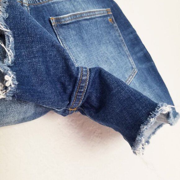 Madewell Cutoff Edition Glenoaks Wash Jean High-Rise Denim Shorts F7019 Size 29 - Picture 13 of 16